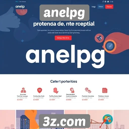 experiência de usuário no site anelpg